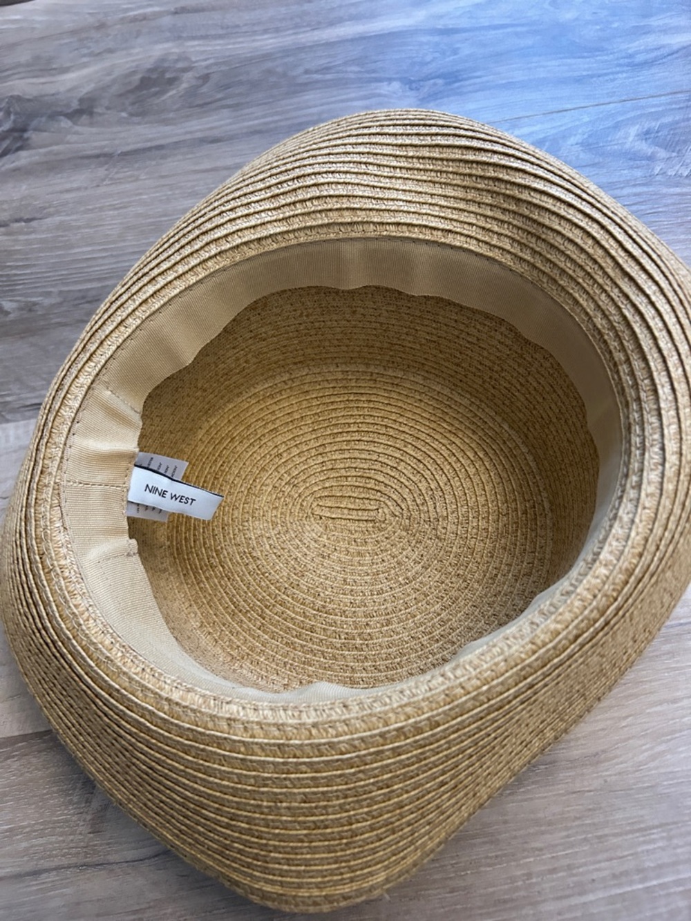 Woven Straw Bucket Hat - Natural Straw Color - Picture 4 of 4